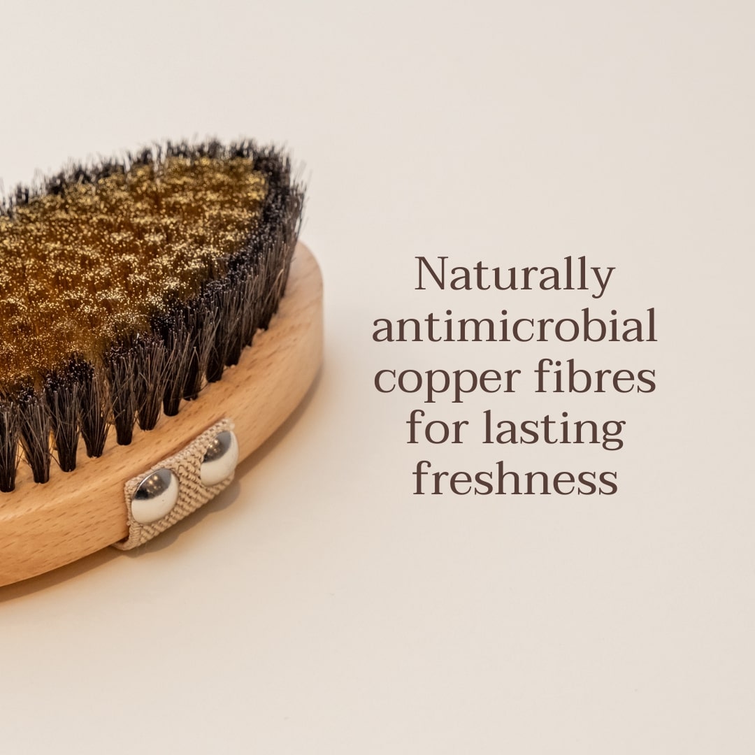 Arella Copper Body Brush